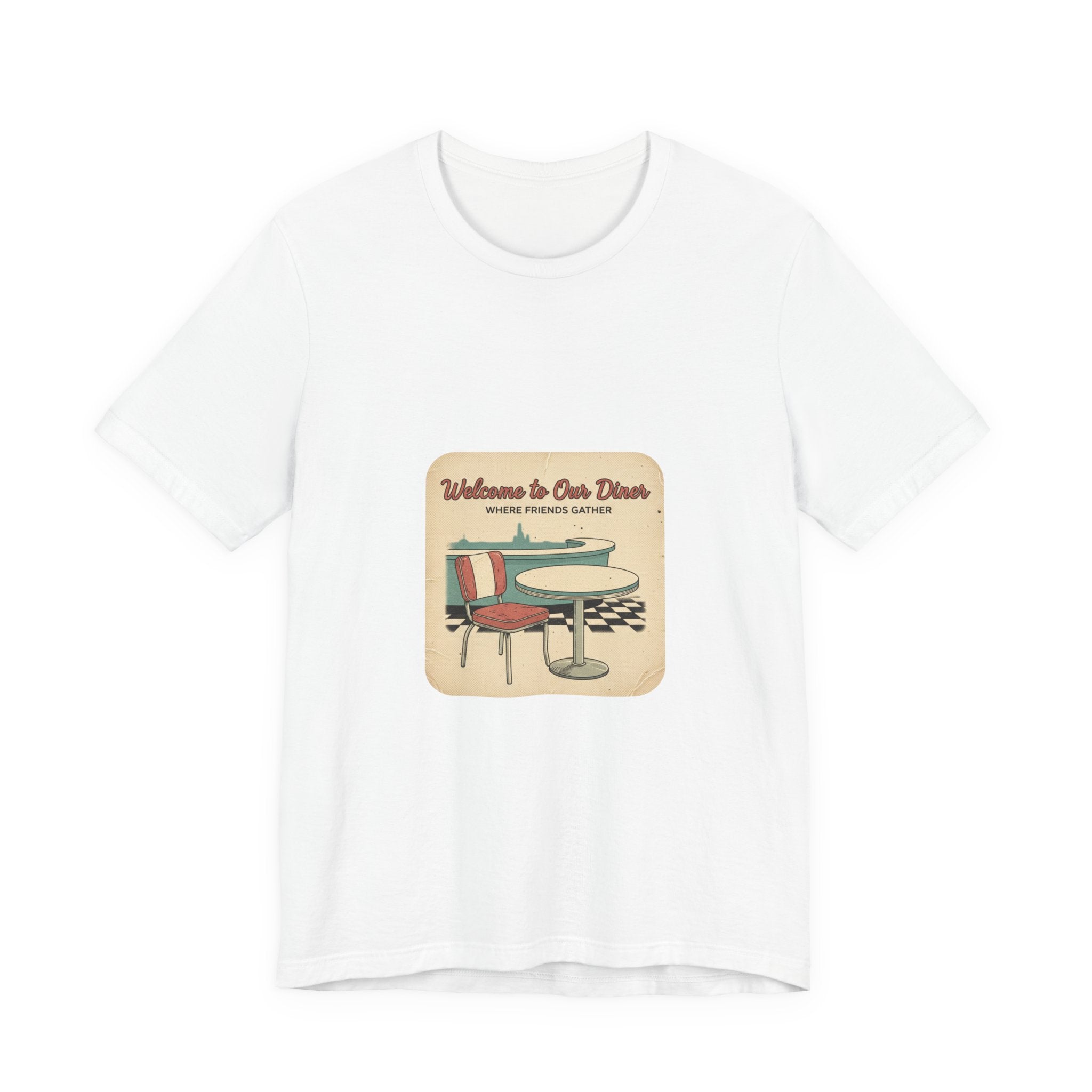 Diner Match Cover Tee | matchbook graphic tee, vintage ephemera art