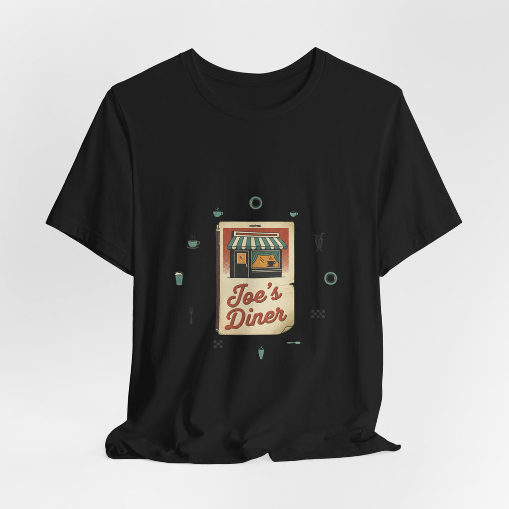 Diner Matchbook Graphic Tee | vintage ephemera art, retro micro ad print