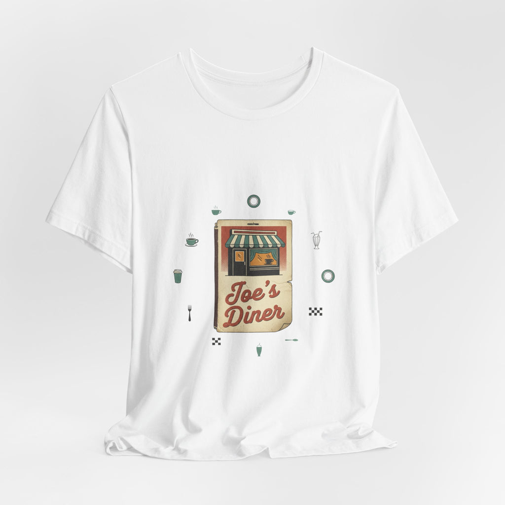 Diner Matchbook Graphic Tee | vintage ephemera art, retro micro ad print