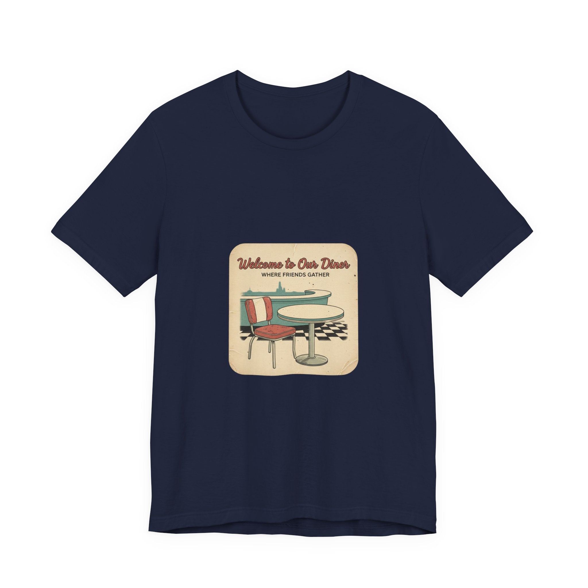 Diner Match Cover Tee | matchbook graphic tee, vintage ephemera art