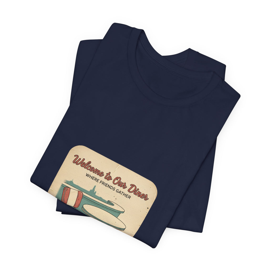Diner Match Cover Tee | matchbook graphic tee, vintage ephemera art