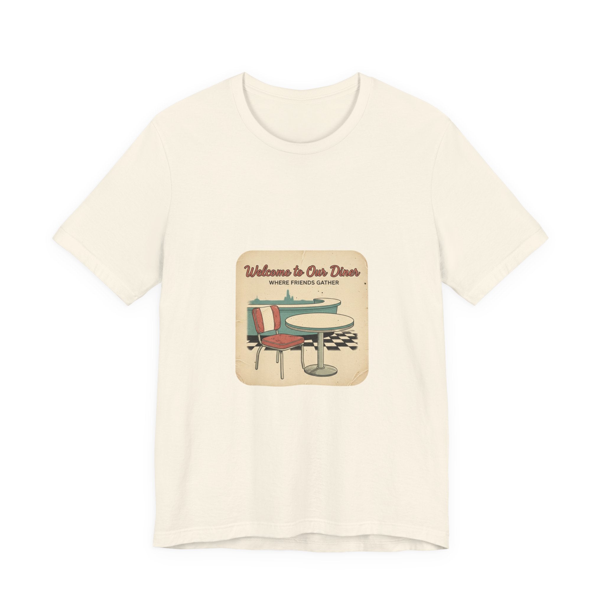 Diner Match Cover Tee | matchbook graphic tee, vintage ephemera art