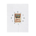Diner Matchbook Graphic Blanket | vintage ephemera art, retro micro ad print
