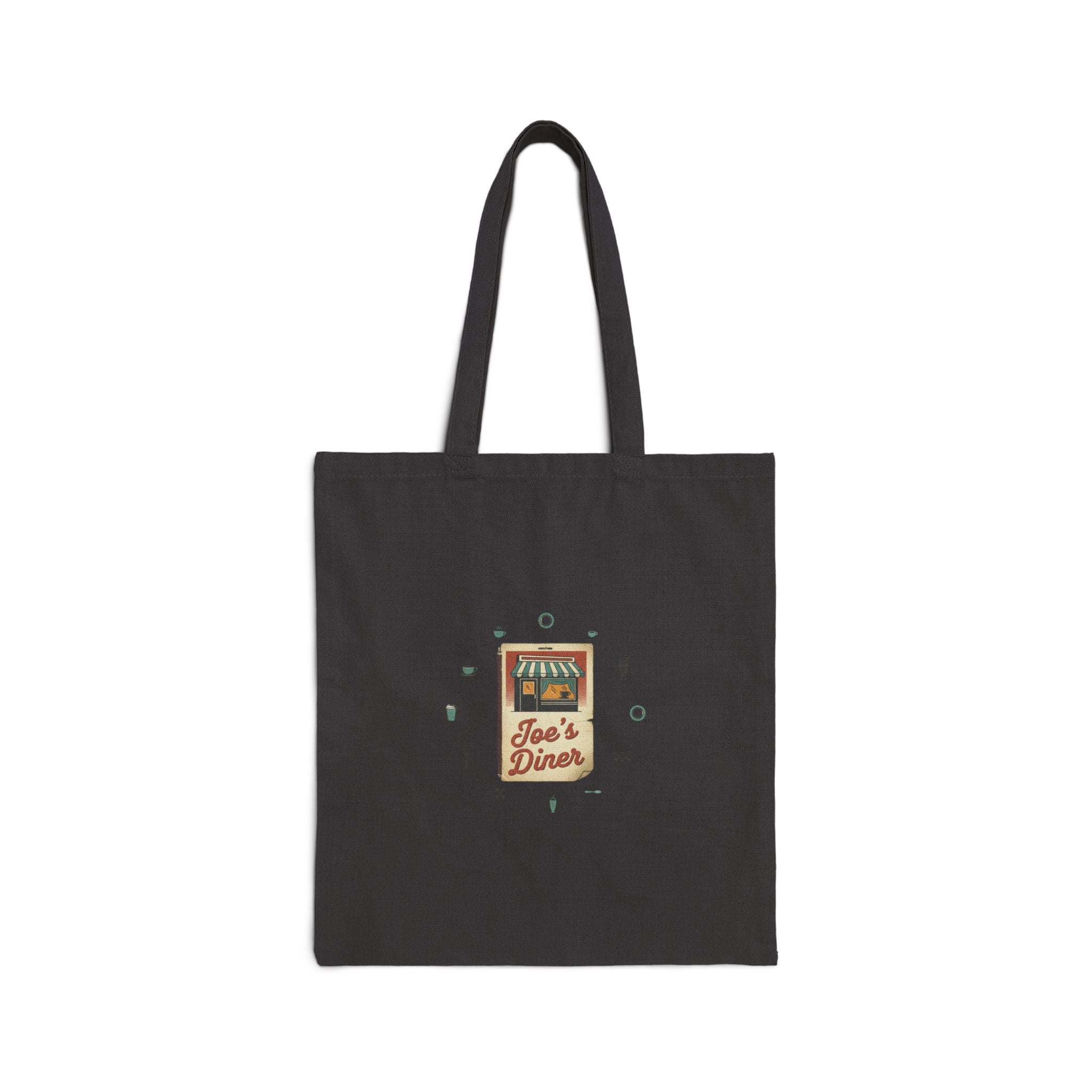 Diner Matchbook Graphic Tote | vintage ephemera art, retro micro ad print