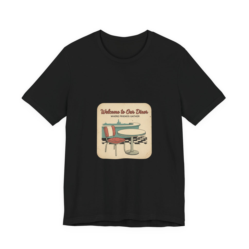 Diner Match Cover Tee | matchbook graphic tee, vintage ephemera art