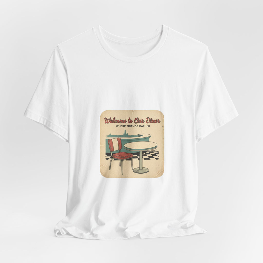 Diner Match Cover Tee | matchbook graphic tee, vintage ephemera art