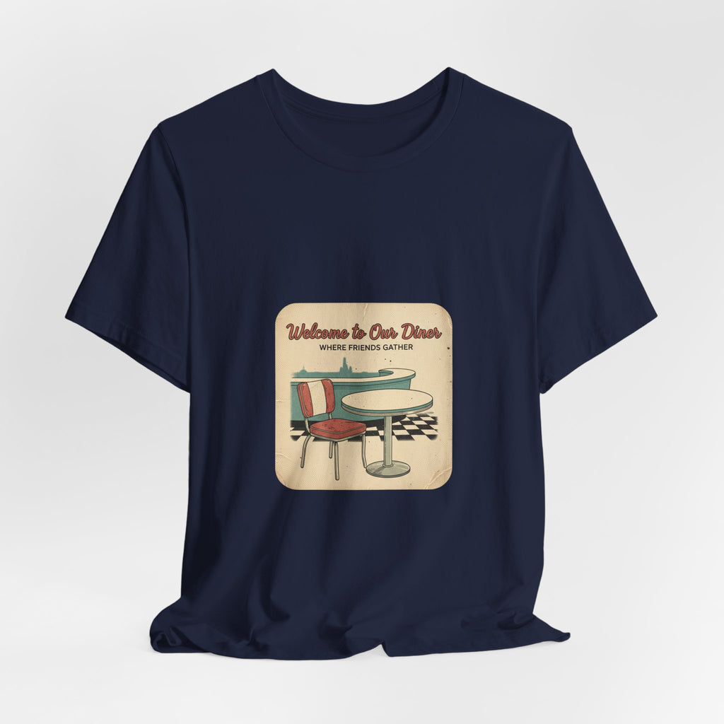 Diner Match Cover Tee | matchbook graphic tee, vintage ephemera art