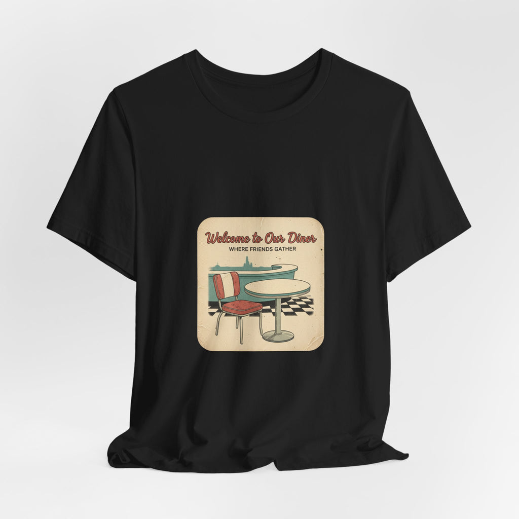 Diner Match Cover Tee | matchbook graphic tee, vintage ephemera art